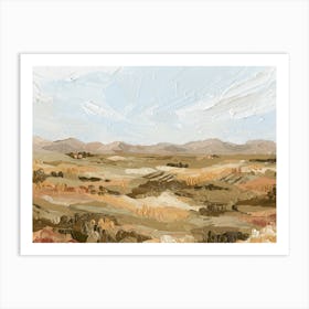 Crown Range Art Print