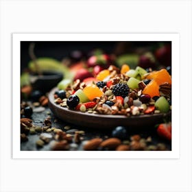 Granola Bowl Art Print