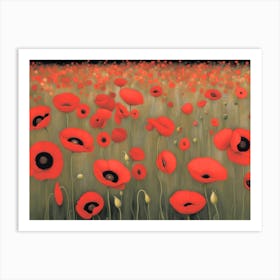 Poppy Field Art Print