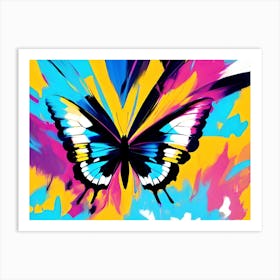 Butterfly Painting 60 Art Print