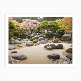 Japanese Garden Art Print