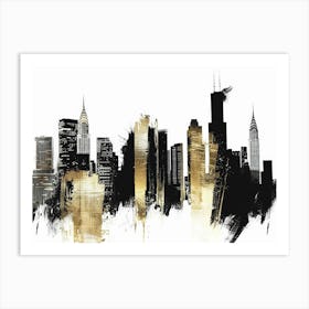 New York City Skyline 2 Art Print