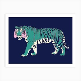 Jungle Tiger Art Print