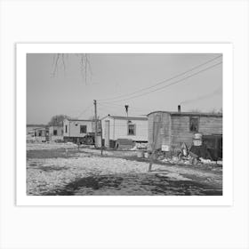 Part Of Shantytown,Spencer, Iowa By Russell Lee Art Print