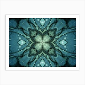 Modern Art Watercolor Pattern 1 Art Print