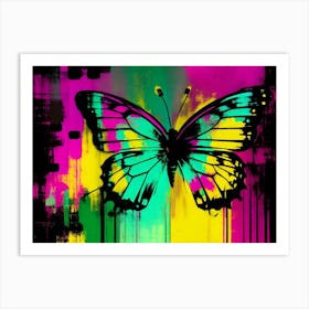 Colorful Butterfly 60 Art Print