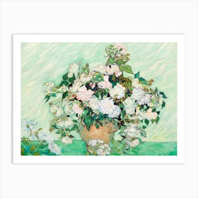 Roses (1890), Vincent Van Gogh 1 Art Print