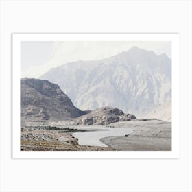 Pakistan Desert In Korakoram Mountains Art Print