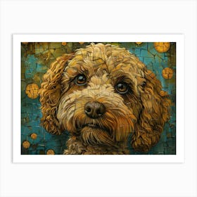 Cockapoo Fine Art Portrait 1 Art Print