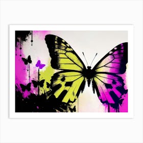 Butterfly Painting 115 Art Print