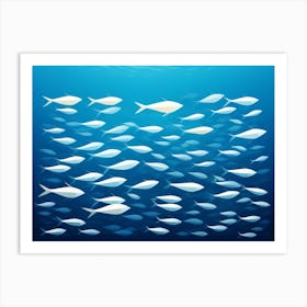 School Of Fish Art Print