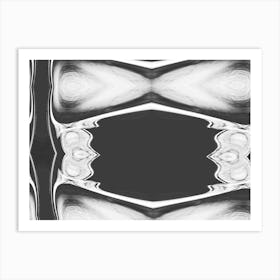 Black And White X-Rays Art Print