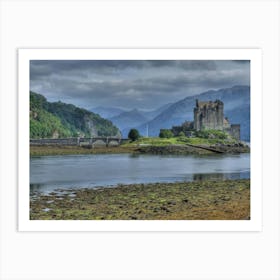 Eilean Donan Castle Scotland HDR Art Print