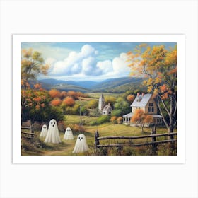 Ghosts In The Country 1 Art Print