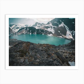 Lake In The Mountains Art Print