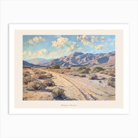 Western Landscapes Mojave Desert Nevada 2 Poster Art Print