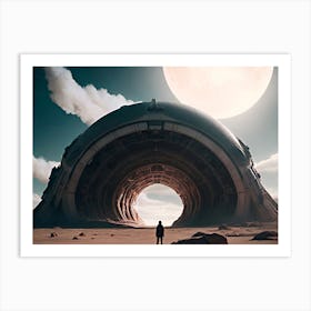 Space Station Art Print