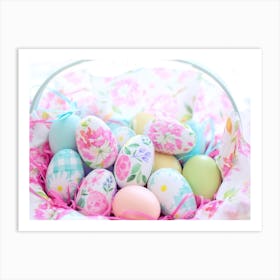 Easter Eggs 527 Art Print