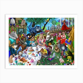 Alice Im Wunderland 1 Art Print