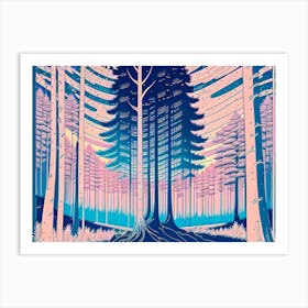 Forest 12 Art Print