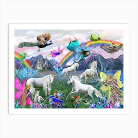 Fairytale Land Art Print