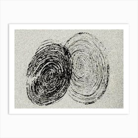 Fingerprints Art Print