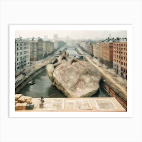 Heart In The City (I) Art Print