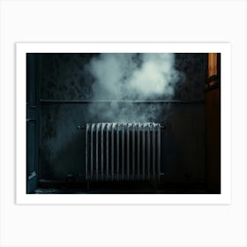 Steam Rising From A Radiator 1 Art Print