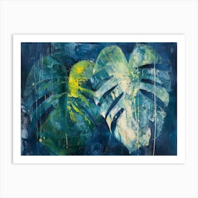 Monster Leaves 5 Art Print