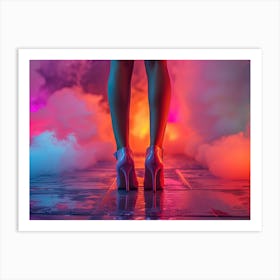 High Heeled Shoes 1 Art Print