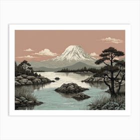 Mt Fuji 3 Art Print