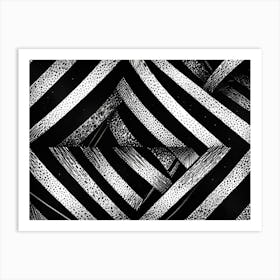 Striped Pattern Art Print