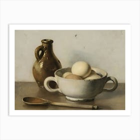 Eggs In A Bowl Art Print