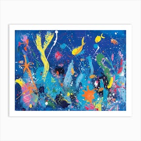 Under The Sea 1 Art Print