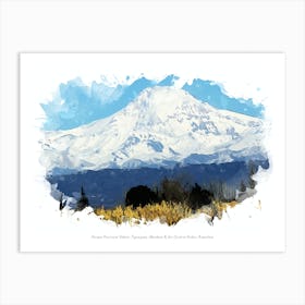 Parque Provincial Volcán Tupungato, Mendoza & The Central Andes, Argentina Art Print