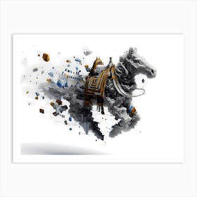 Creative Abstract Visual 11 Art Print