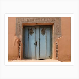 Blue Door 1 Art Print