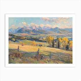 Western Landscapes Colorado 4 Art Print