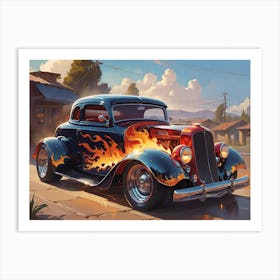 Hot Rod 10 Art Print