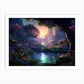 Fairytale Forest 1 Art Print