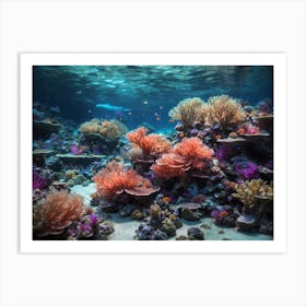 Coral Reef 1 Art Print