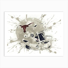 Texas Longhorns Art Print