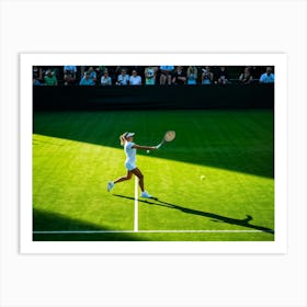 Wimbledon Tennis 3 Art Print