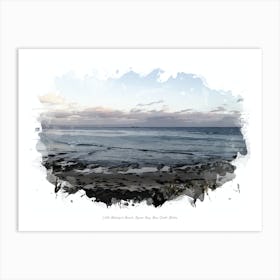 Little Watego S Beach, Byron Bay, New South Wales Art Print