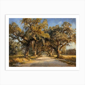 Road To Charleston Art Print