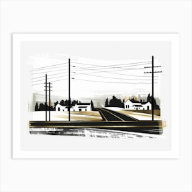 Road To Nowhere 24 Art Print