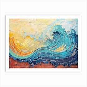 Ocean Wave Art Print