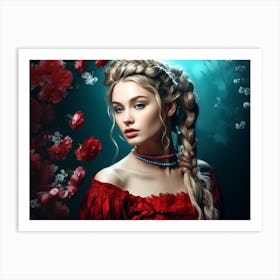 Renaissance Woman 1 Art Print