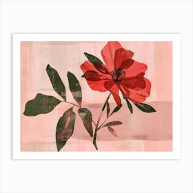 Red Rose 4 Art Print