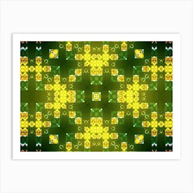 Ethnic Pattern 4 Art Print